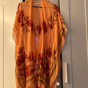 Flutter sleeve cover up